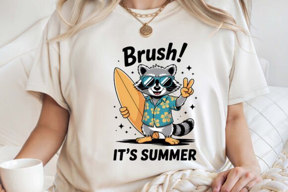 Bruh It’s Summer Funny Racoon PNG: Your Go-To for Hilarious Summer Designs