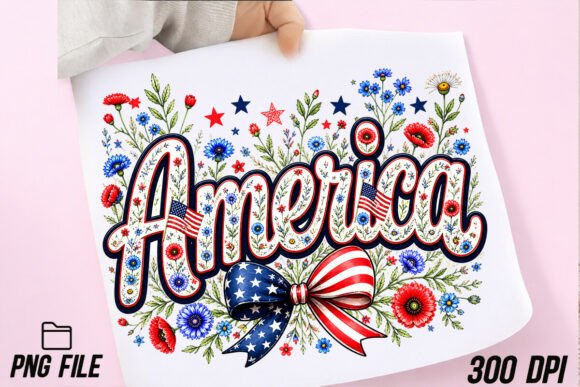Loral PNG: Your Go-To July 4th PNG for Patriotic Ameri Projects